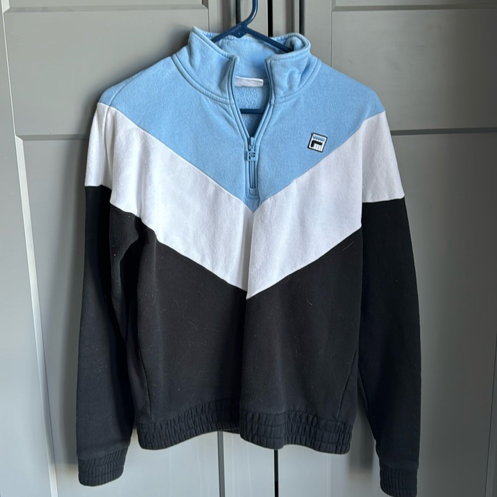Women’s Fila sweatshirt half zip